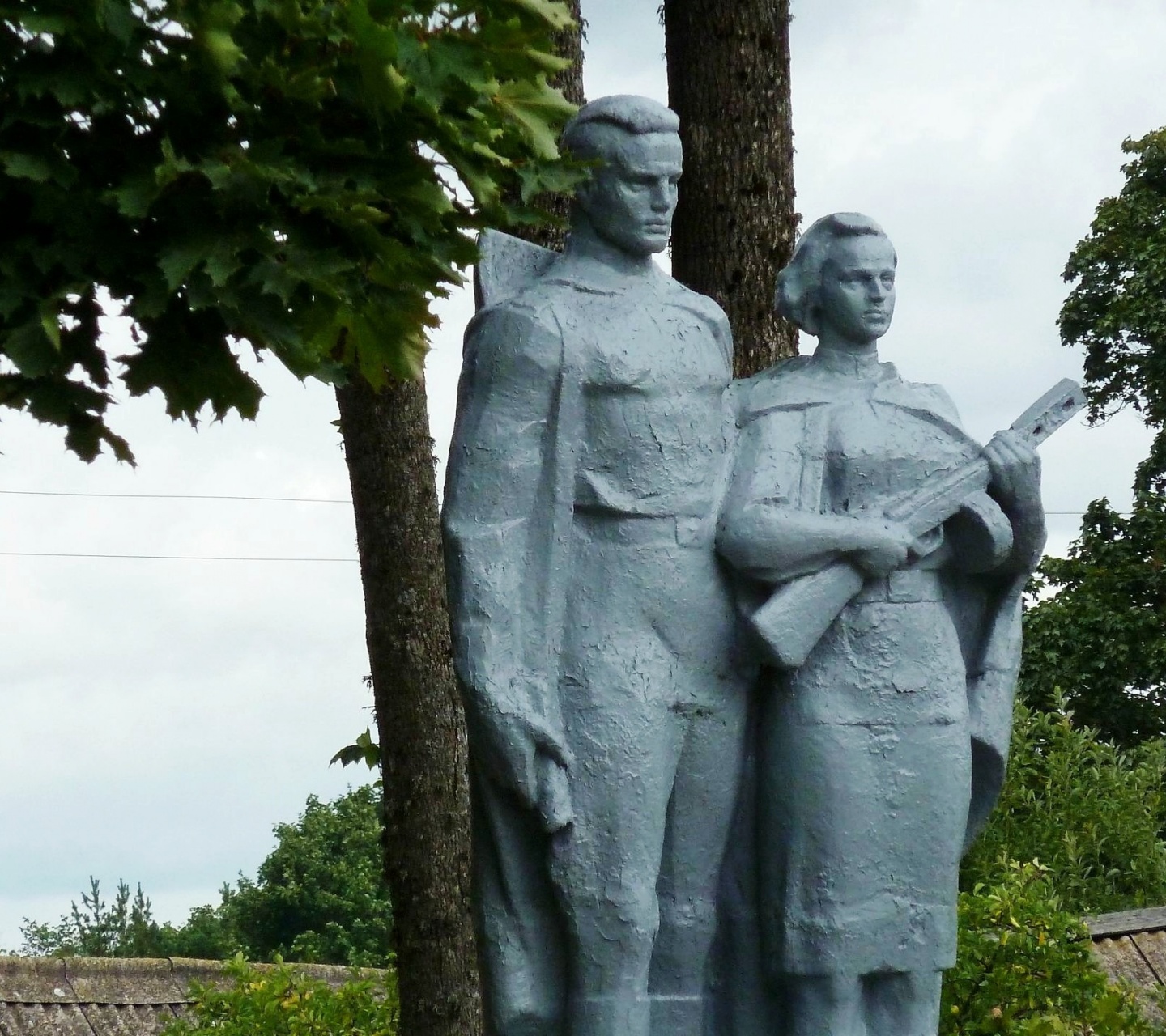 Partisans Sculpture Ahremovtsy Belarus