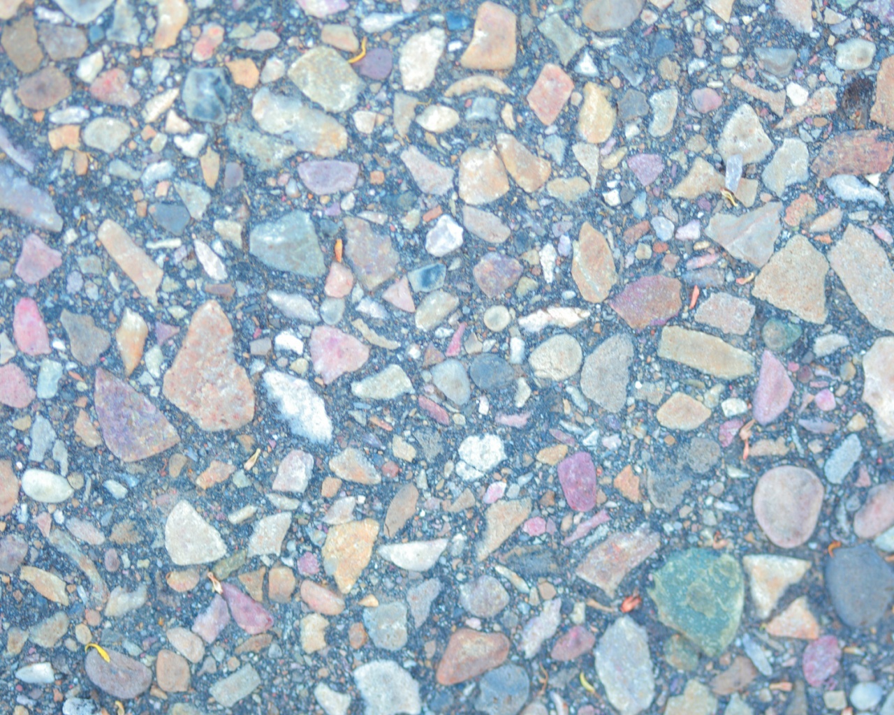 Pastel Pebbles Mosaic Texture