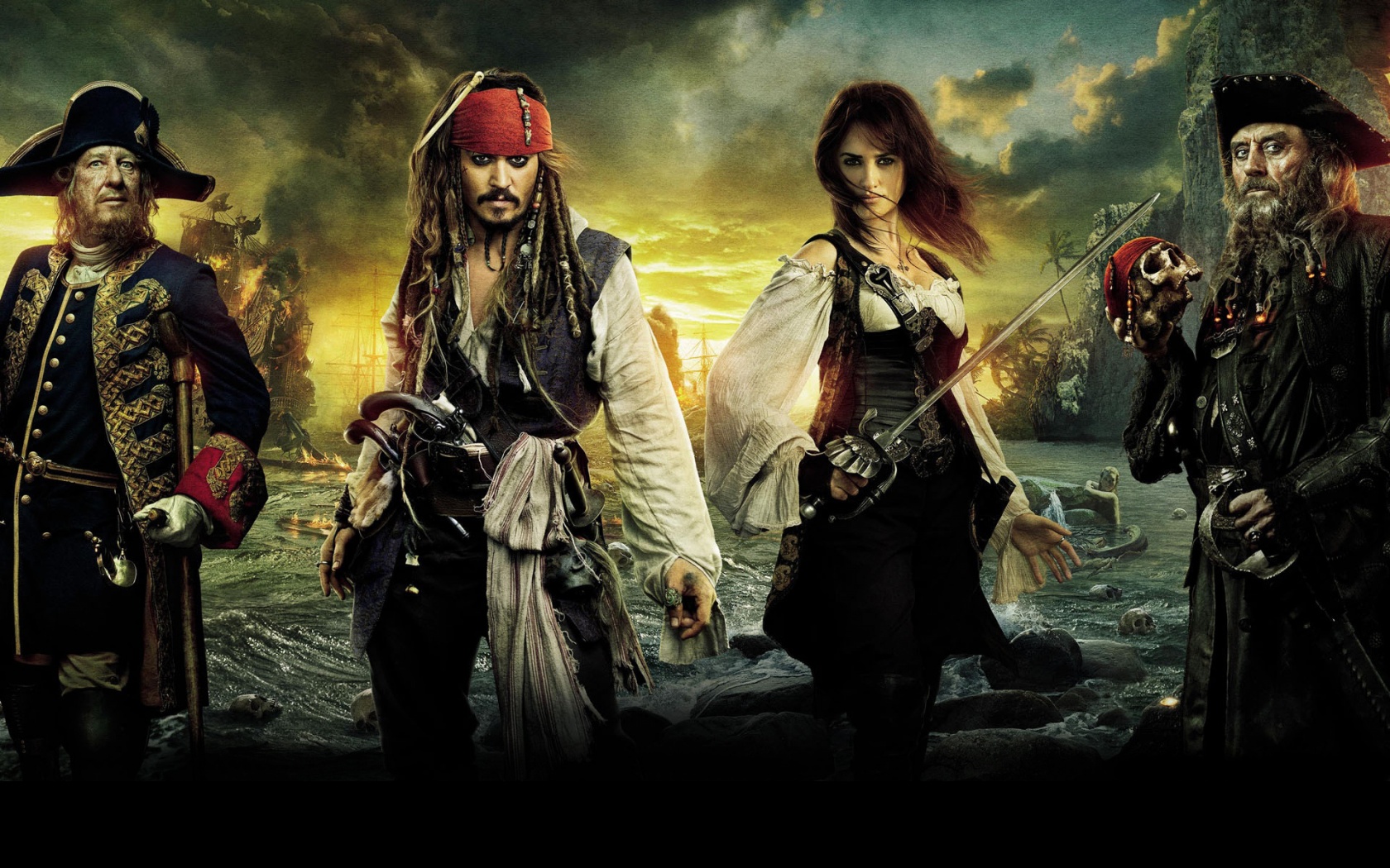 Pirates Of The Caribbean On Stranger Tides Wallpapers