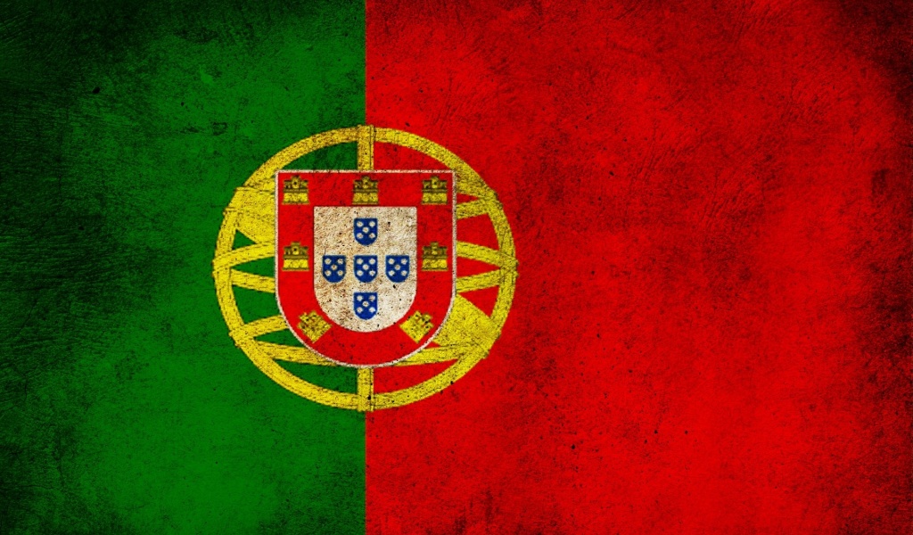 Portugal Flag Stripes Colors Dirt