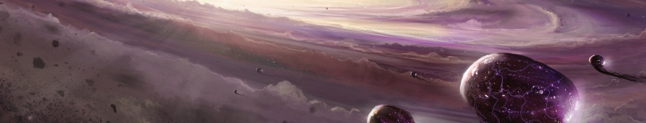 Purple 3D Galaxy