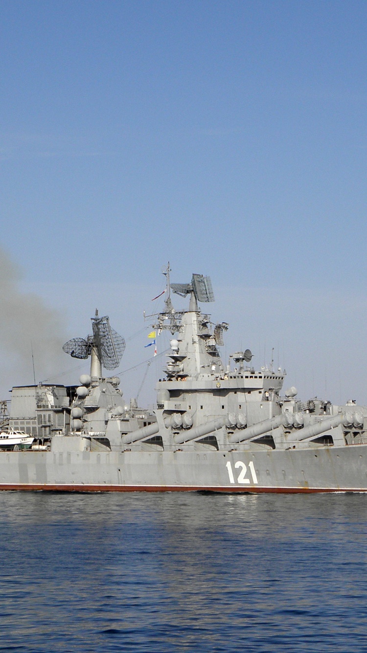 Russian Missile Cruiser Moskva