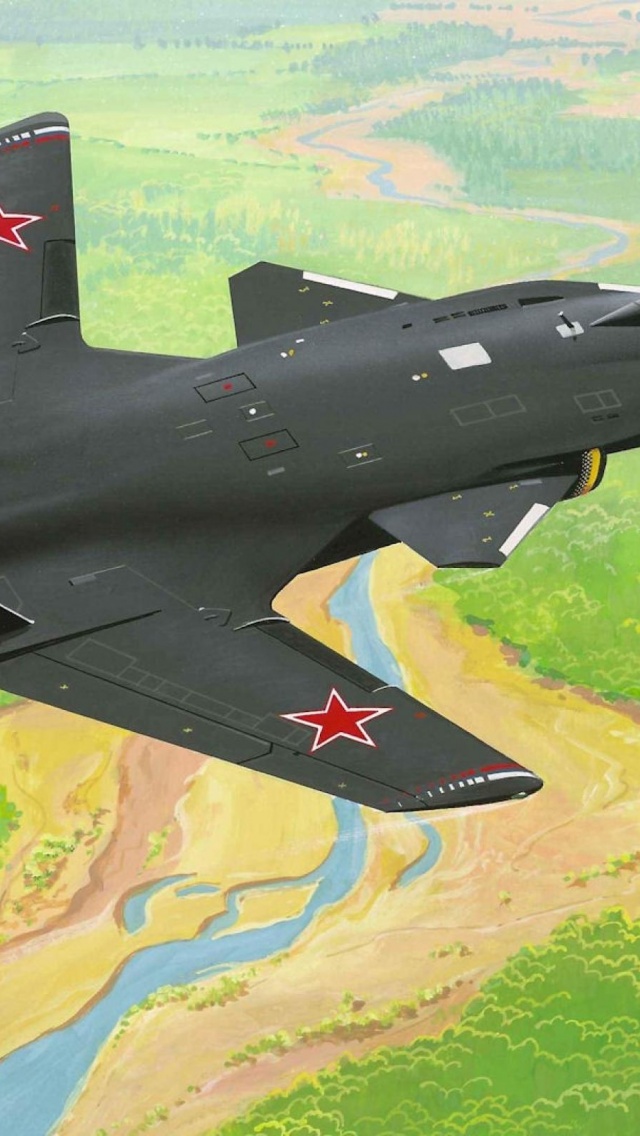 Russian Su-47 Berkut Fighter