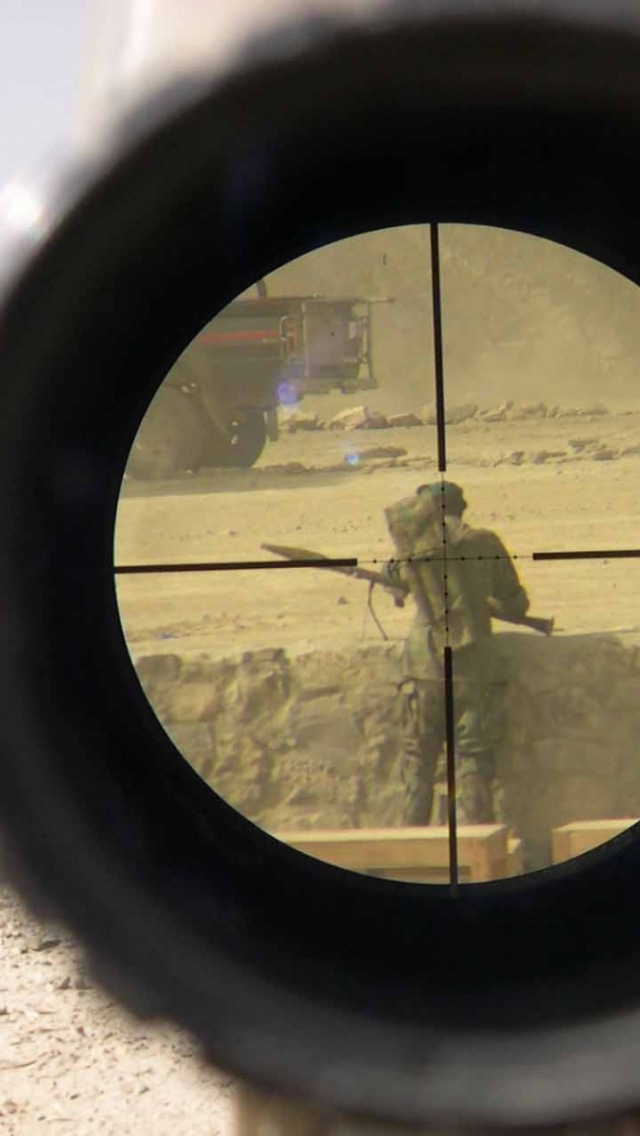 Scope Soldiers Military Sniper Rifle Recoil