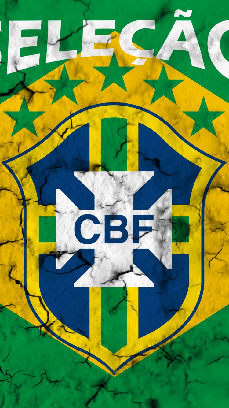 Selecao Brasil Football Crest 2014