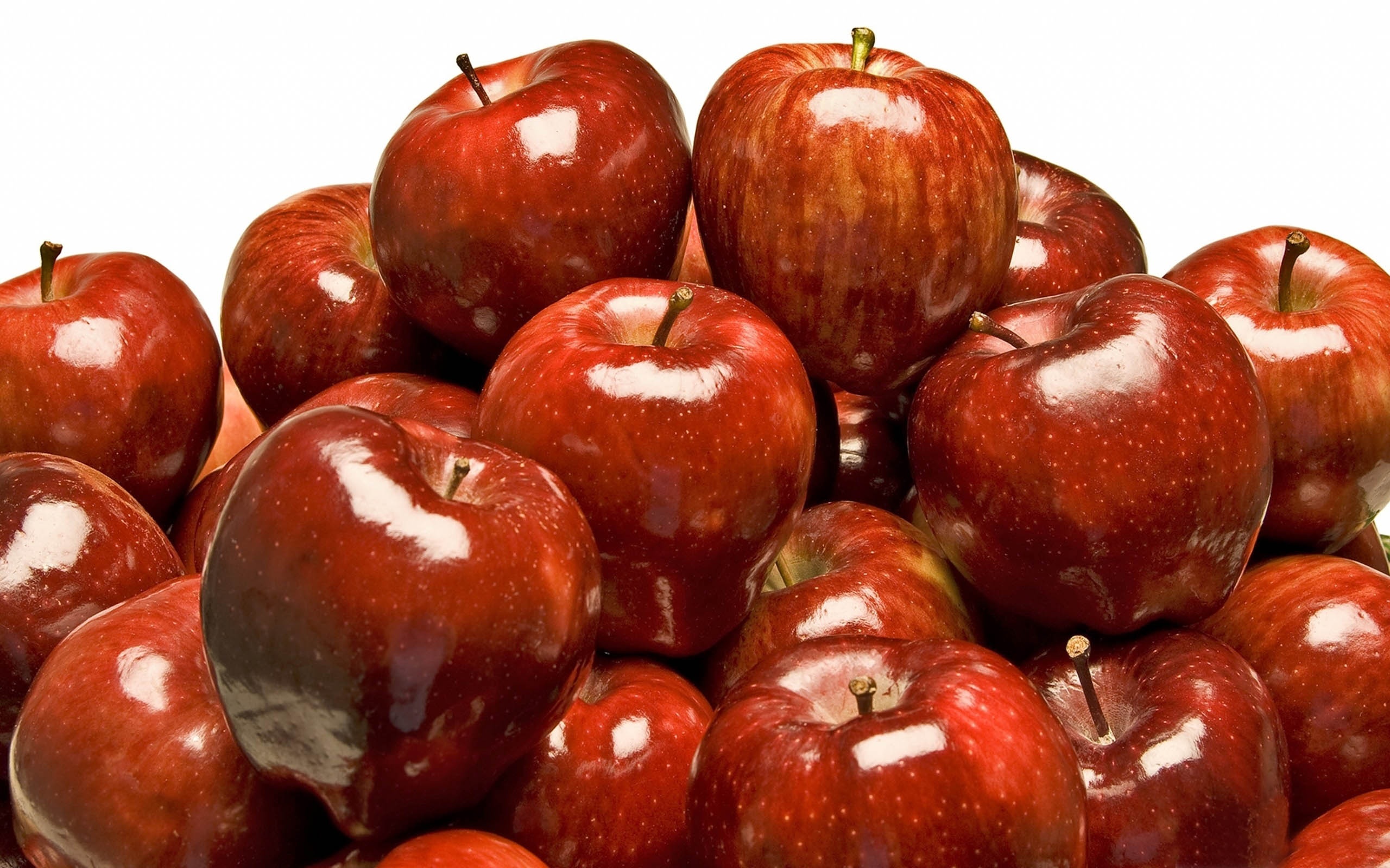 Shiny Red Apples