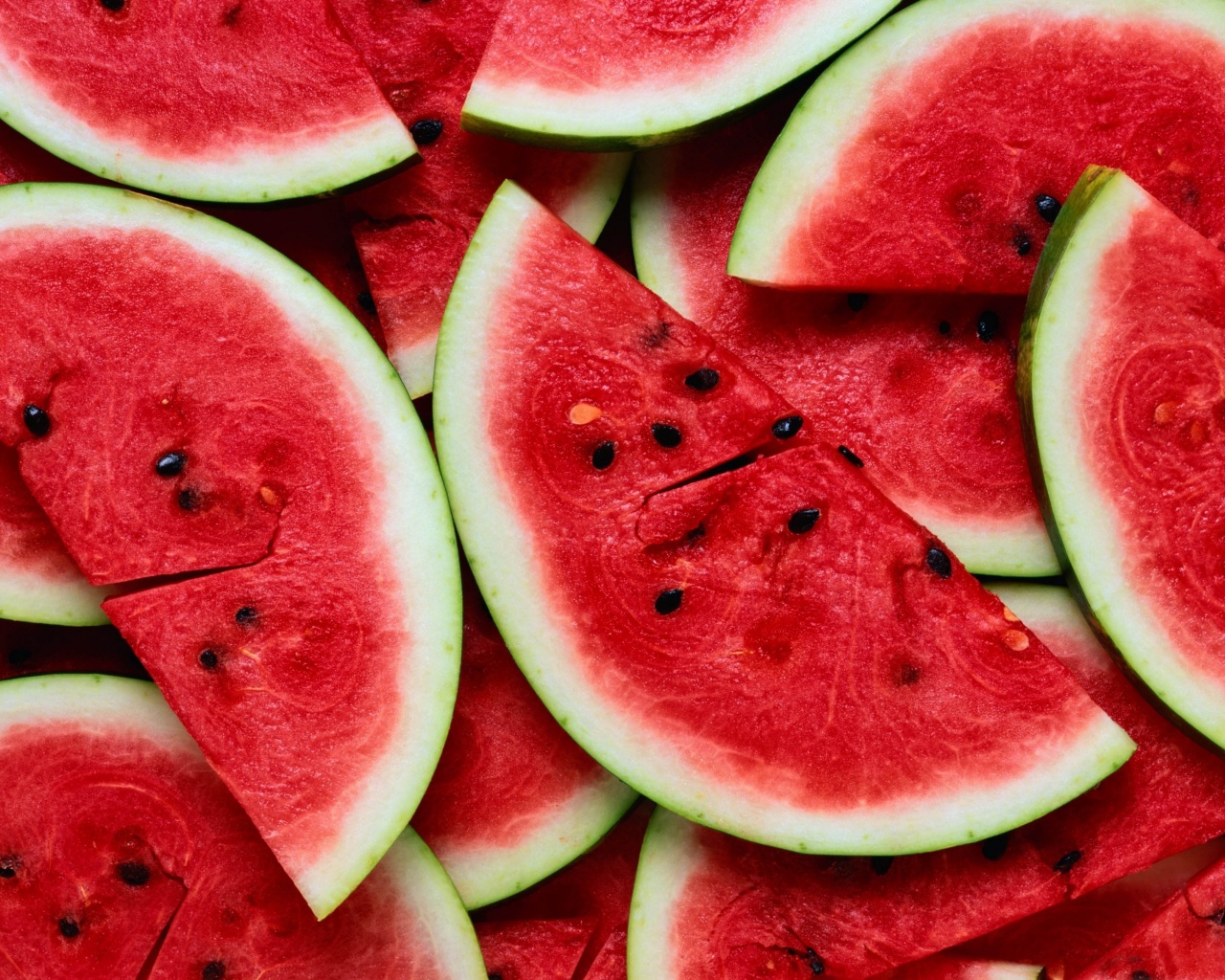 Sliced Watermelon