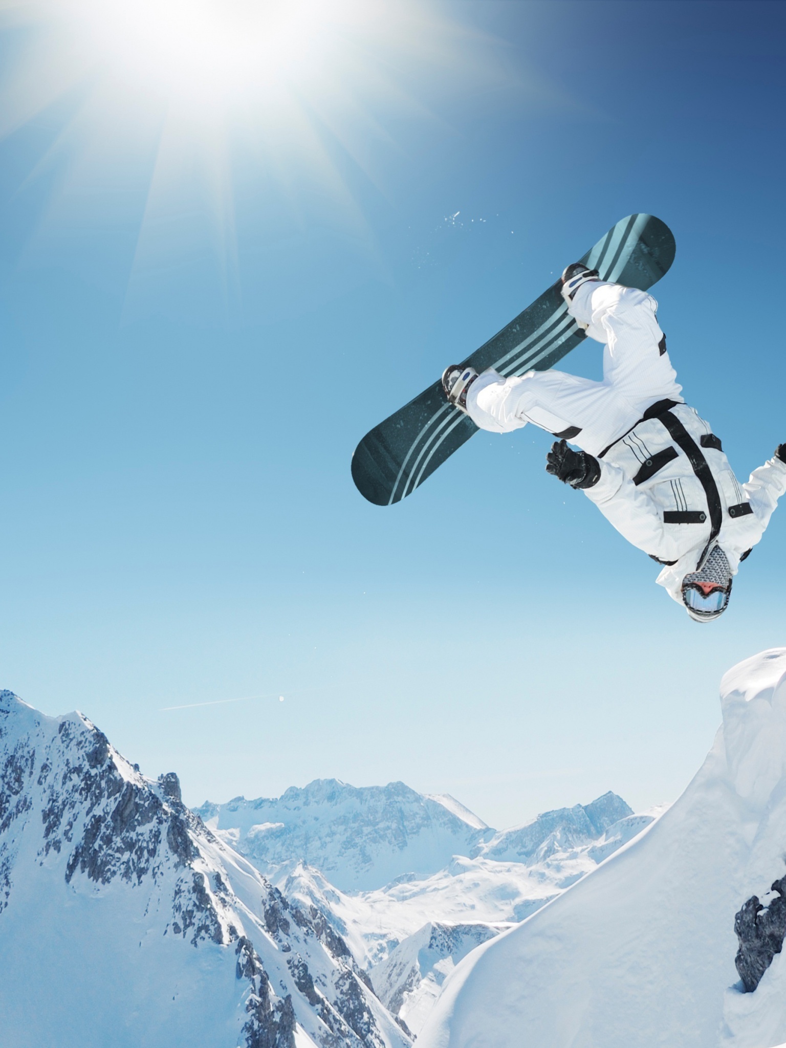 Snowboard Jump
