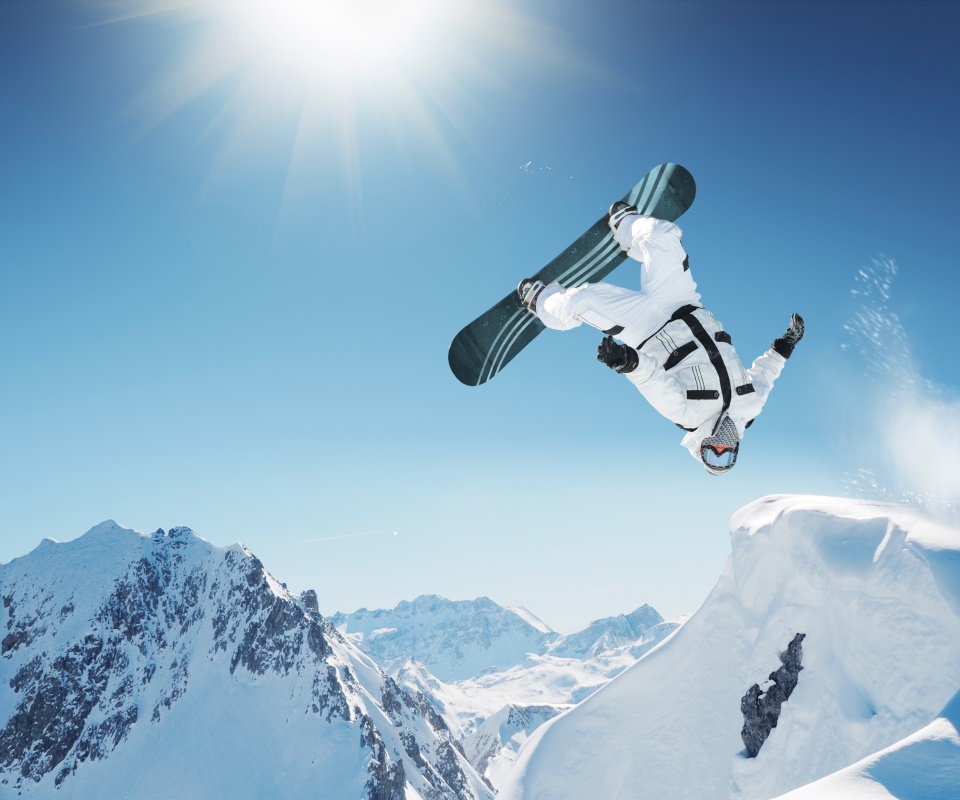 Snowboard Jump
