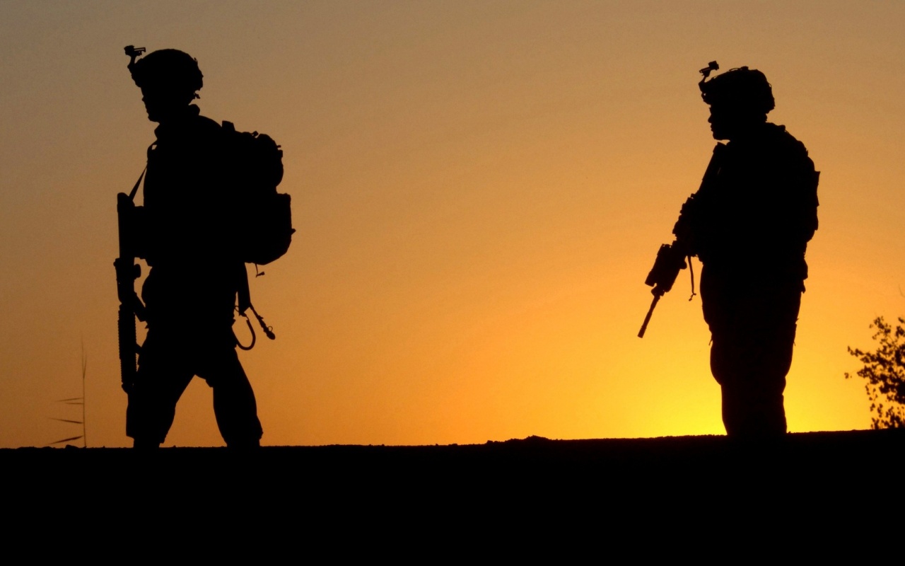 Soldiers At Iraq