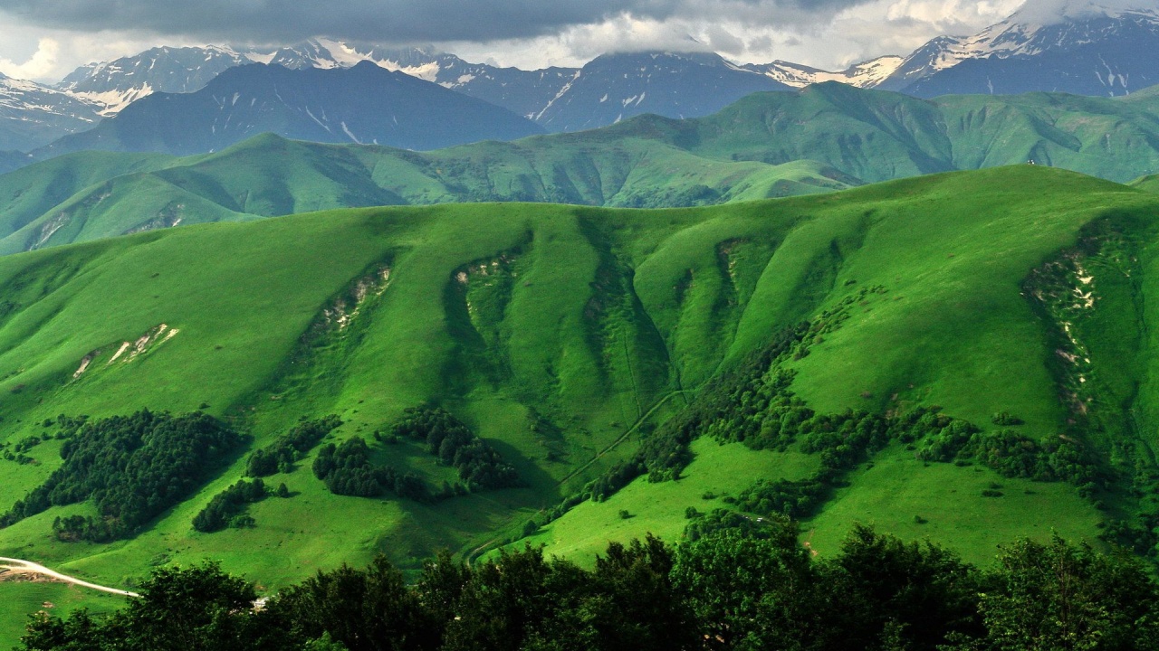 South Ossetia Mountain Asia Beautiful Scenery Nature