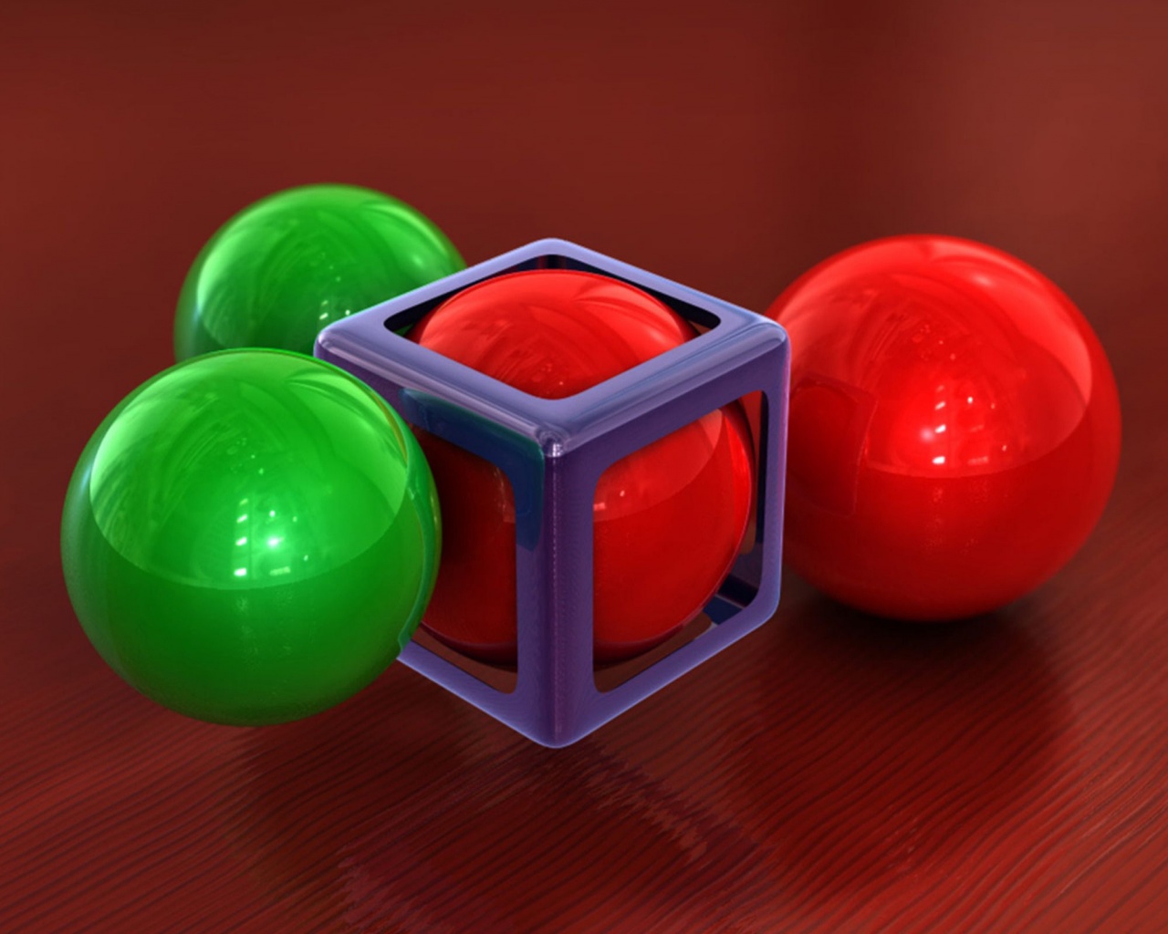Spheres Cube