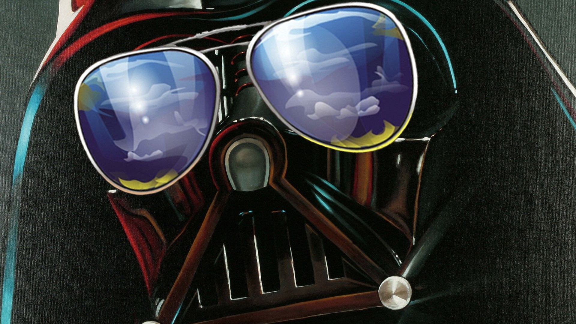 Star Wars Darth Vader Funny Sunglasses Glamour Faces