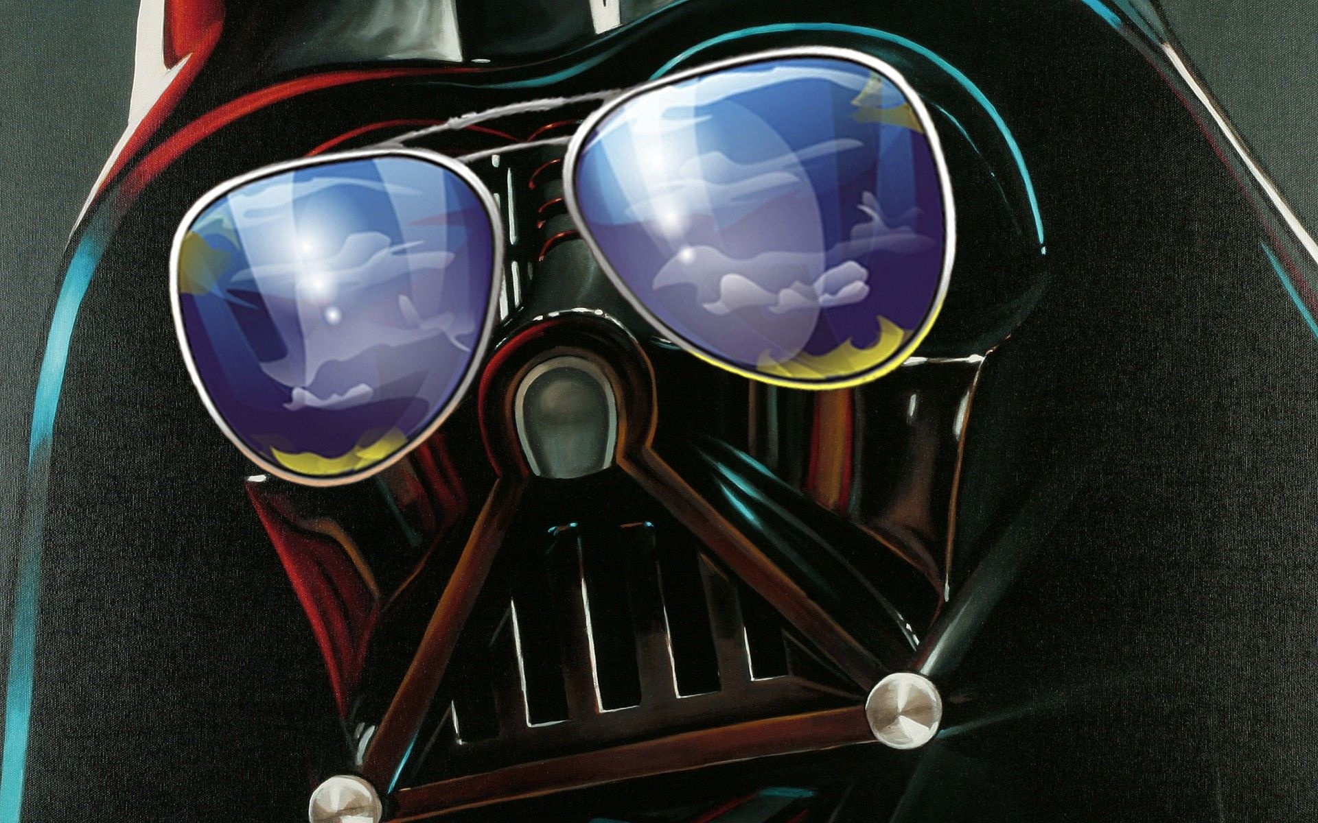 Star Wars Darth Vader Funny Sunglasses Glamour Faces