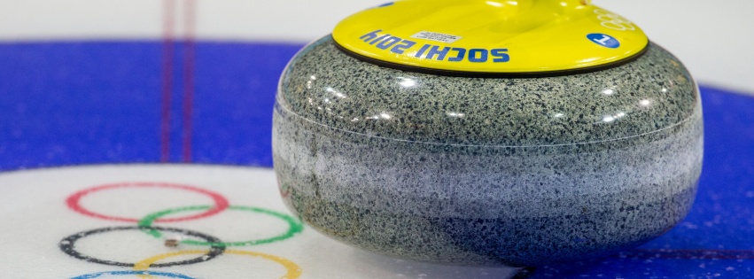 Stone For Curling At The Olympics In Sochi