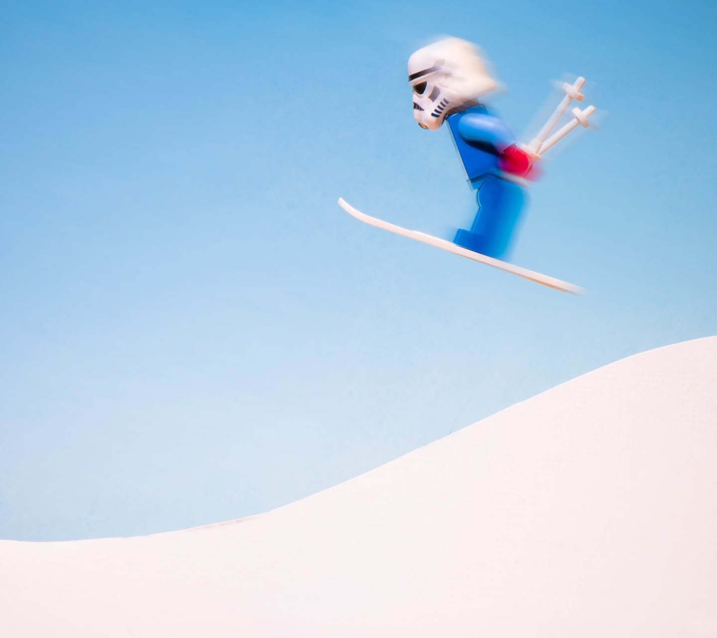 Stormtrooper Skiing