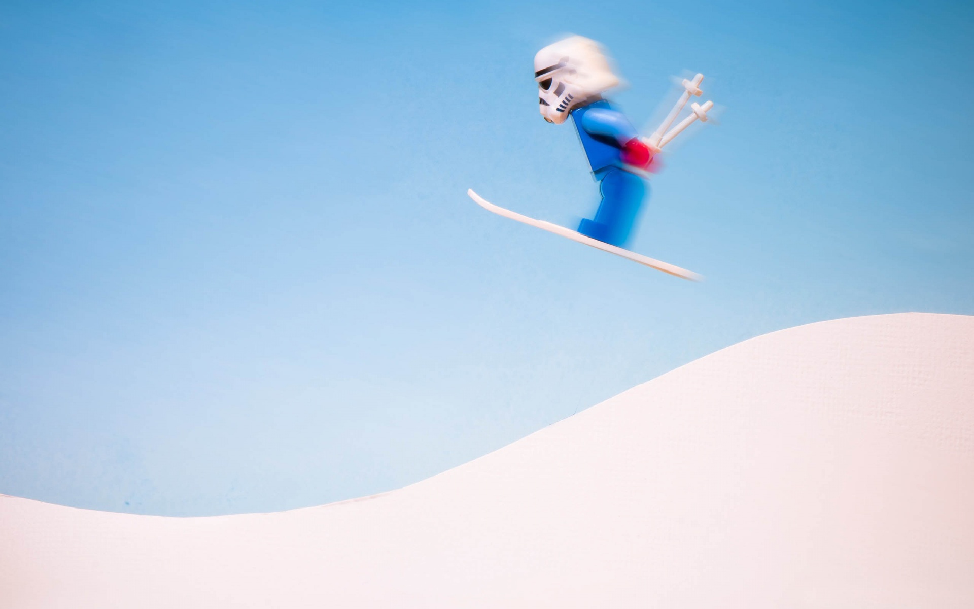 Stormtrooper Skiing