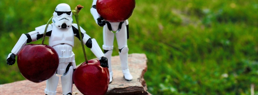 Stormtroopers Fruits Funny Toys Cherries