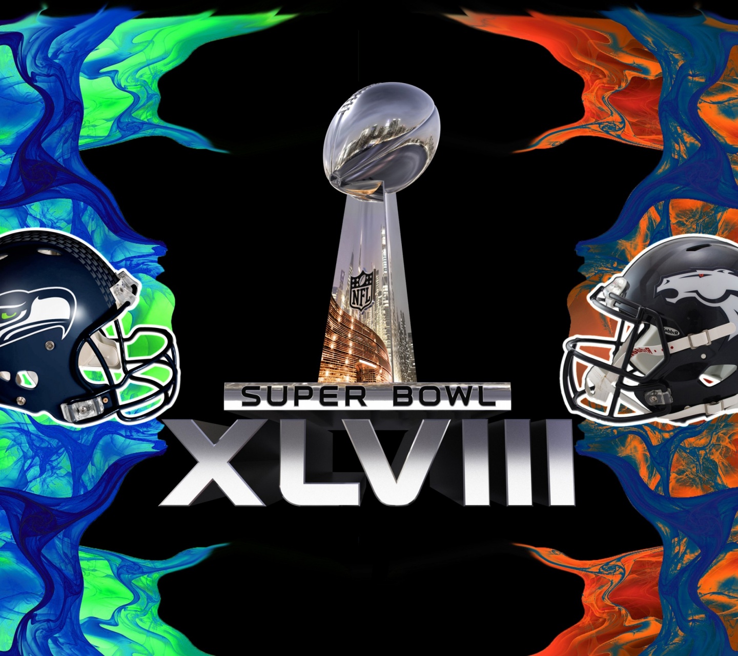 Super Bowl 2014-Seahawks Vs Broncos