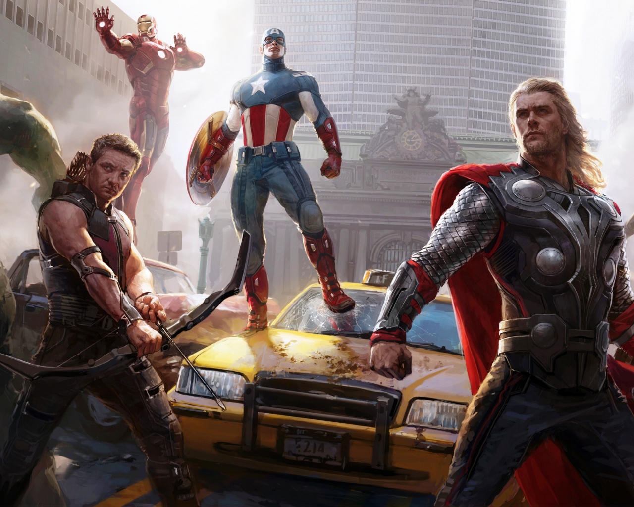 The Avengers Concept Art