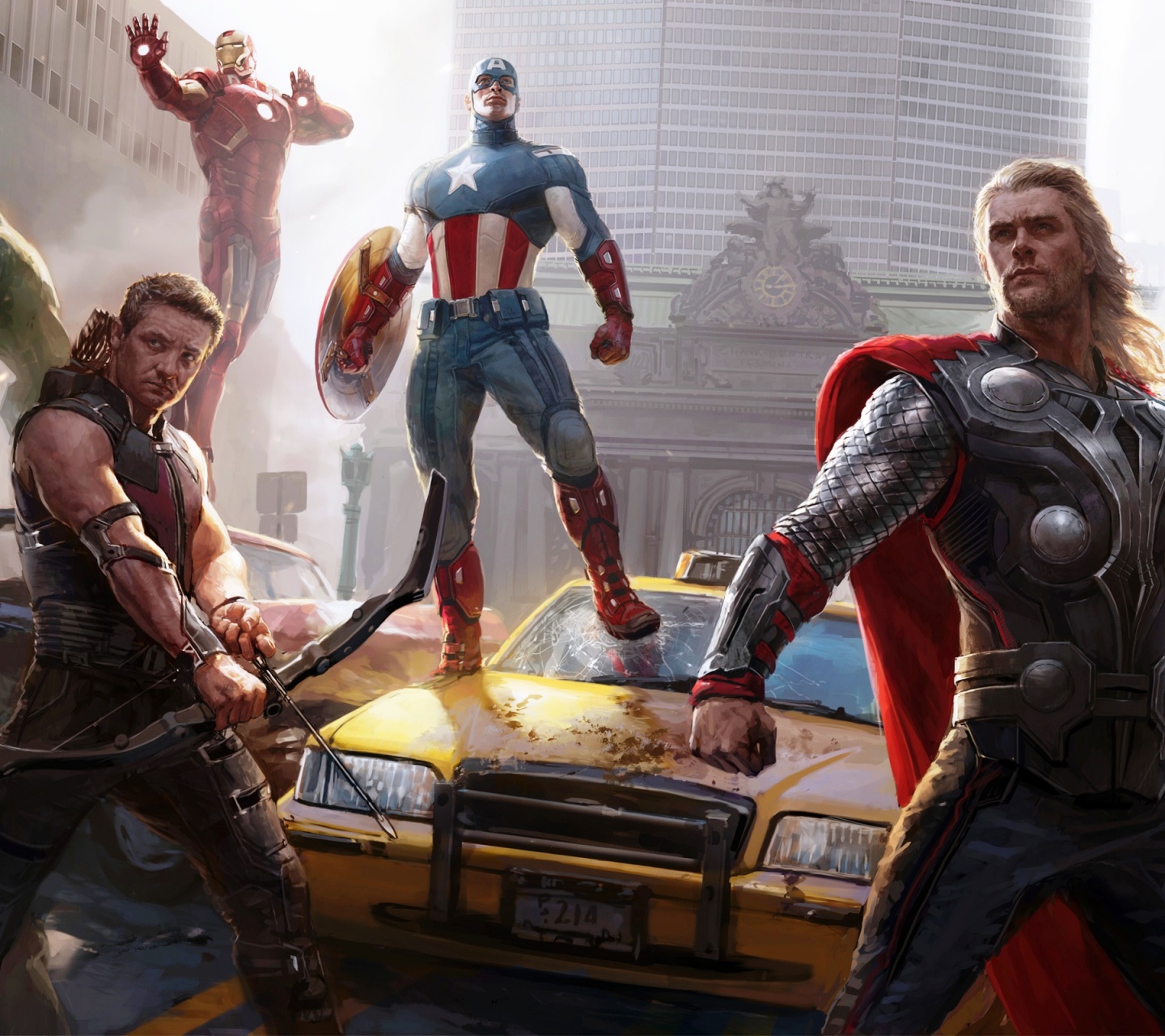 The Avengers Concept Art