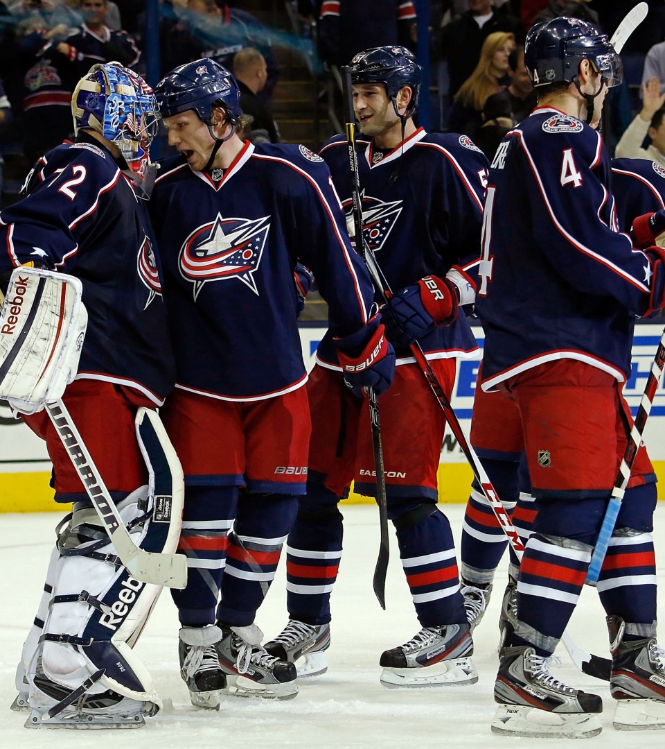 The Columbus Blue Jackets Players