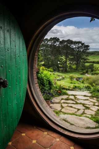 The Hobbit House Door