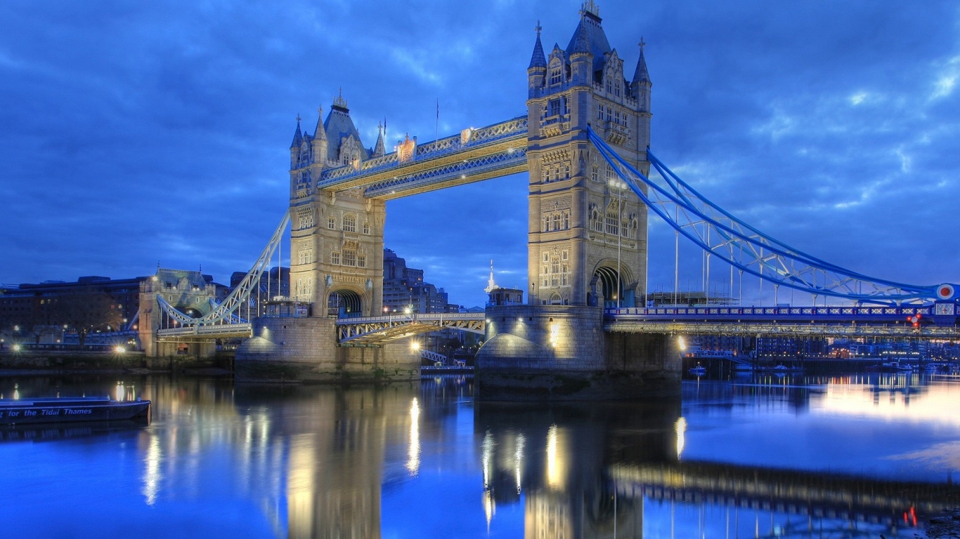 Tourism Landscape Tower Bridge London United Kingdom