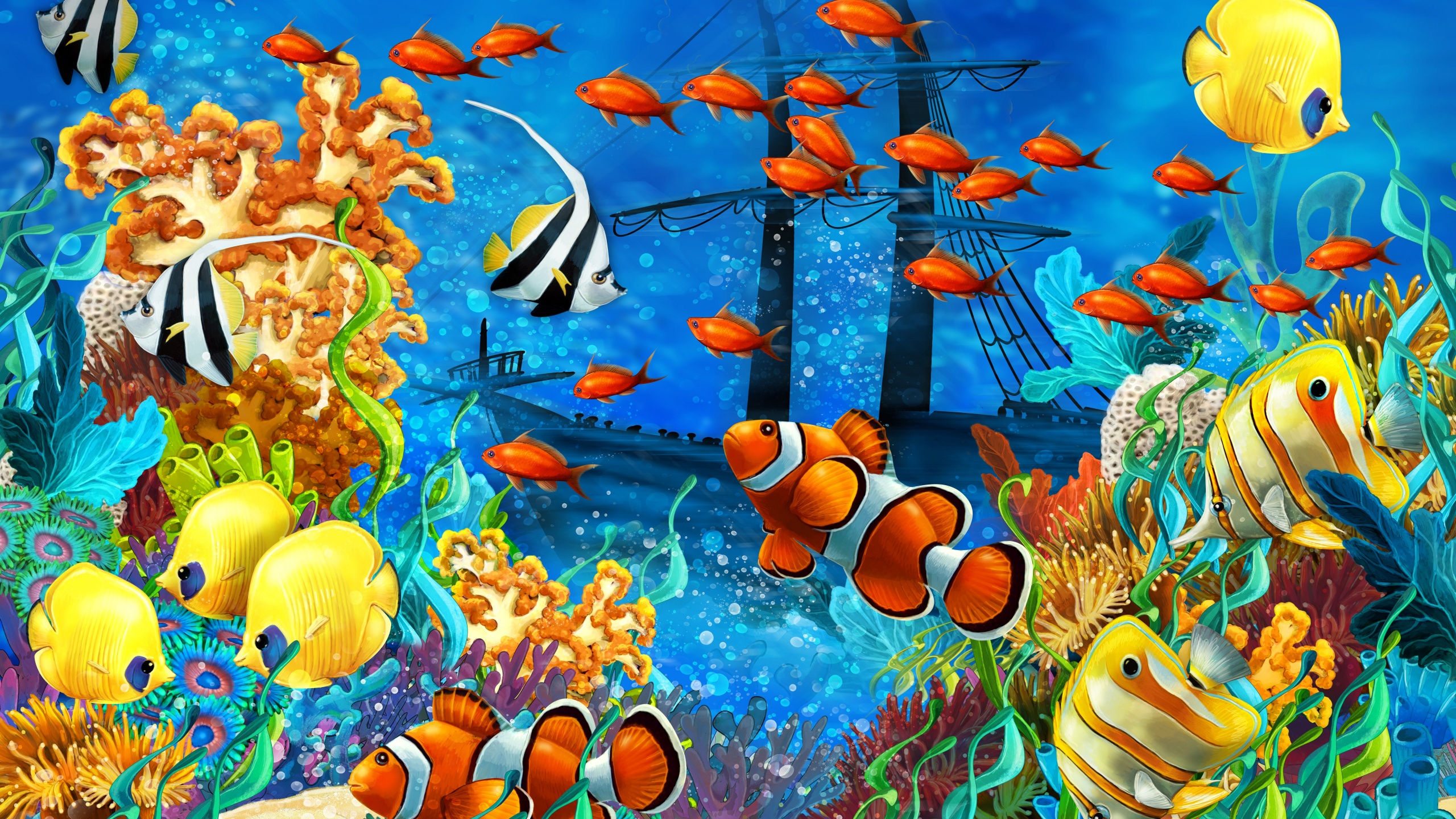 Underwater Fish World