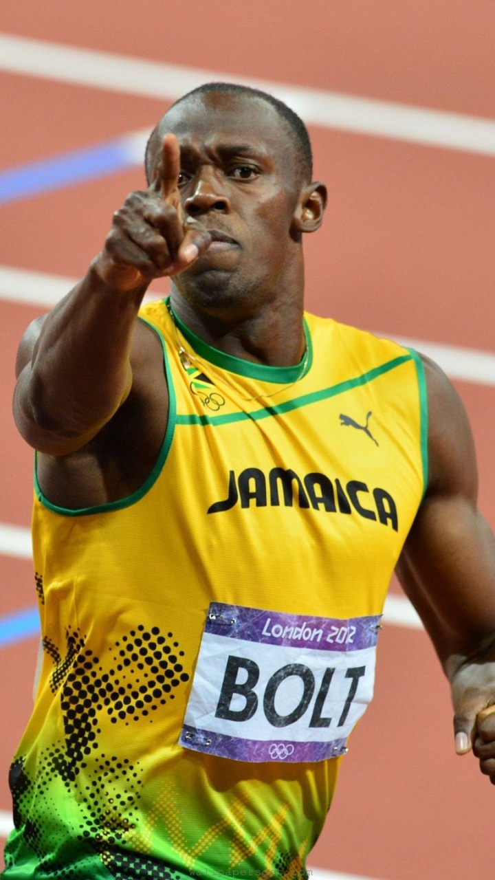 Usain Bolt Jamaica Sprinting Athletes