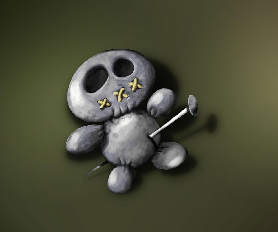 Voodoo Doll Toy Scary