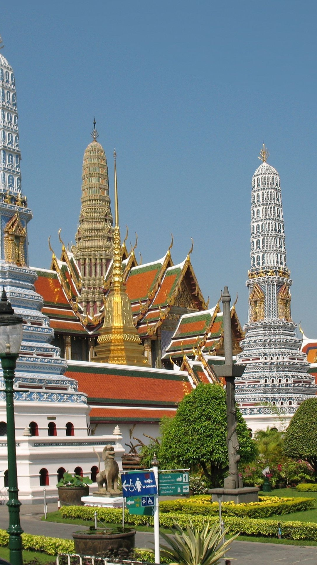 Wat Phra Kaeo Phra Nakhon Bangkok Thailand