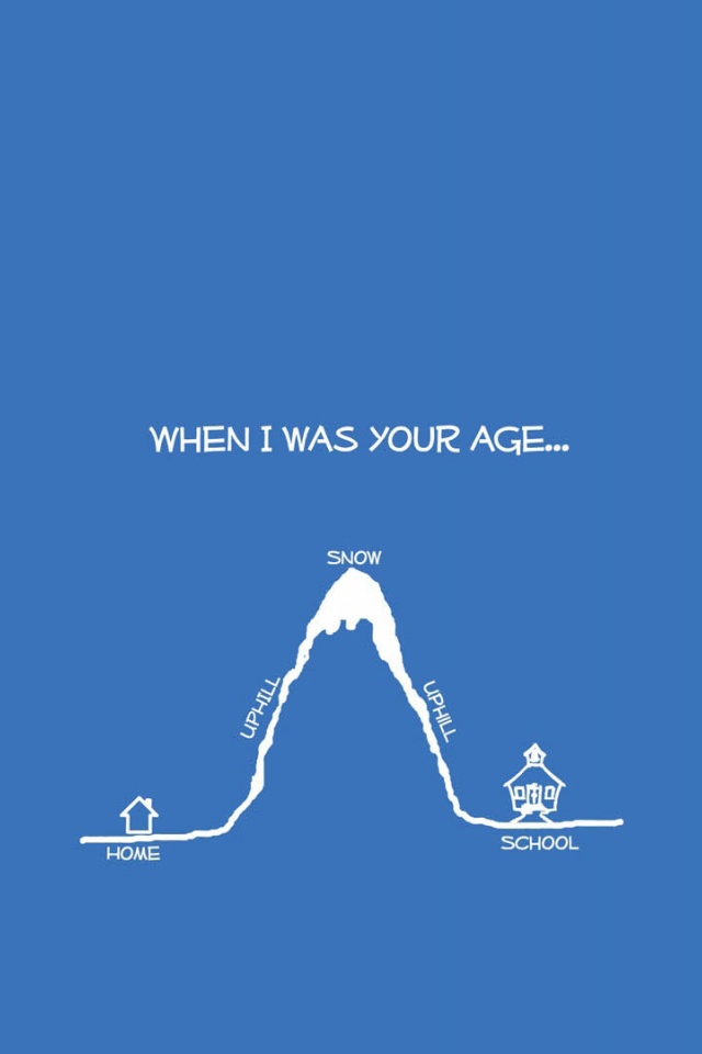 When I Was Your Age