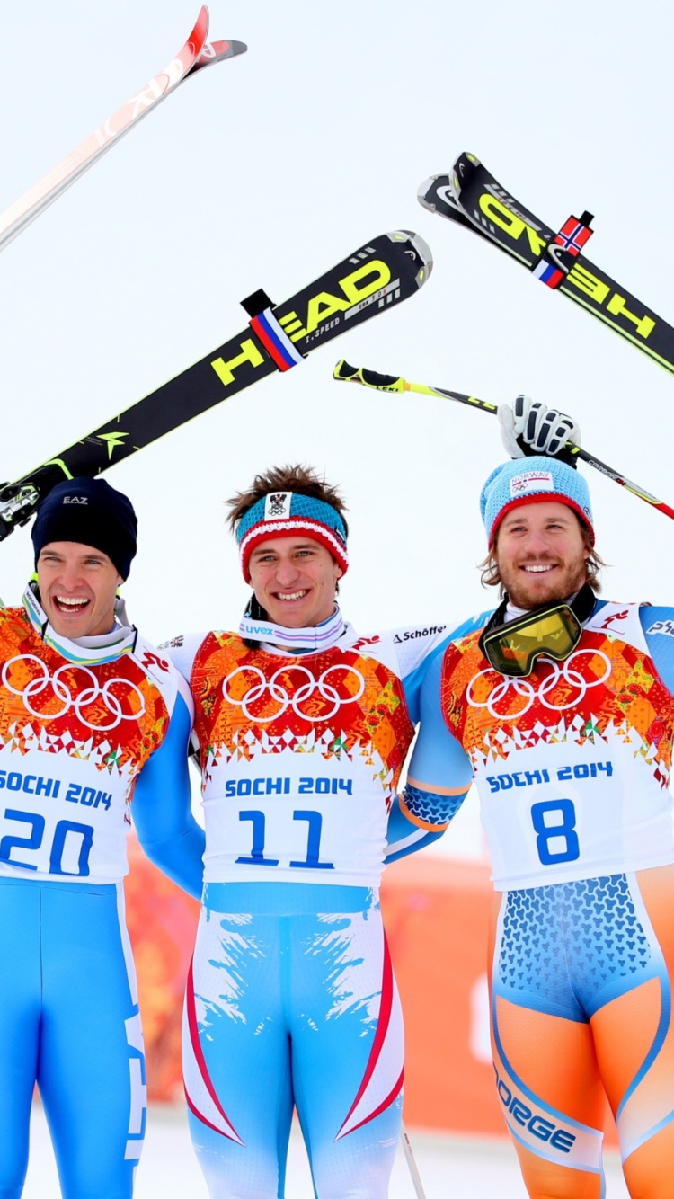 Winners In Alpine Skiing Sochi 2014