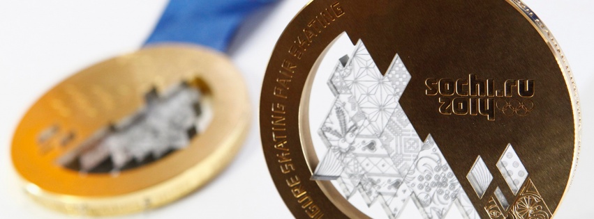 Winter Olympic Medals Sochi 2014