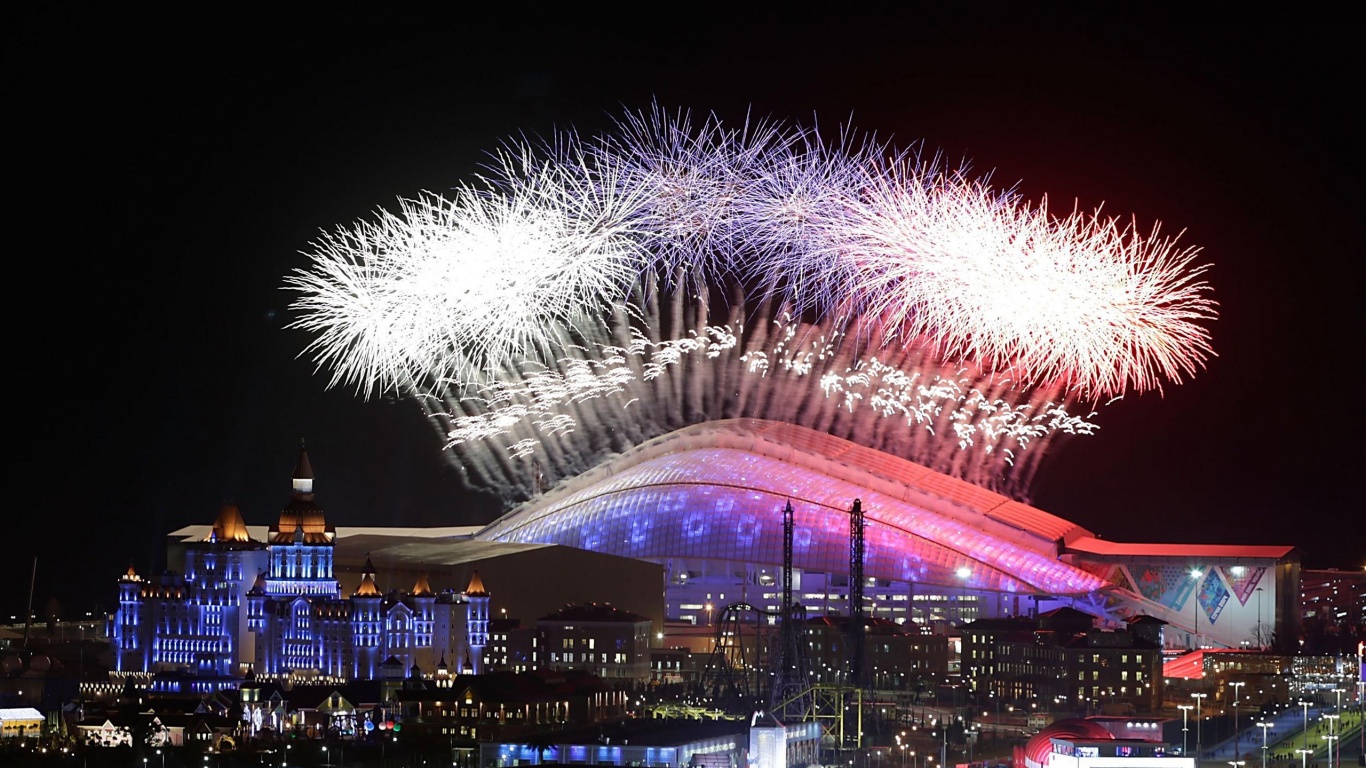 Winter Olympics Sochi 2014 Fireworks