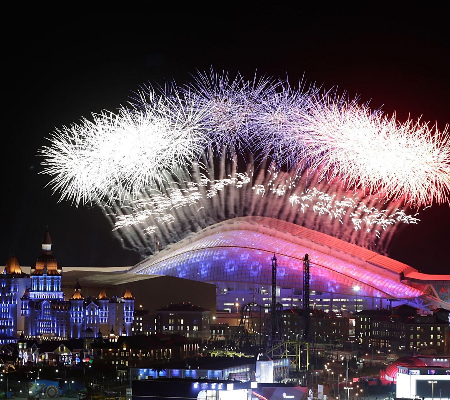Winter Olympics Sochi 2014 Fireworks