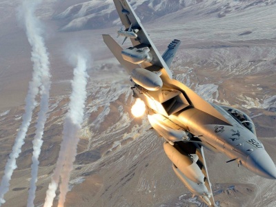Aircraft Military Flares