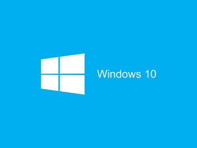 Blue Wallpaper Windows 10