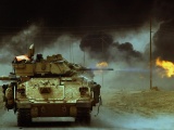 Bradley Tanks Fire Iraq