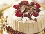 Chocolate Food Cake Sweets Desserts Cherries Icing