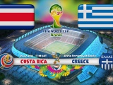 Costa Rica Vs Greece World Cup 2014