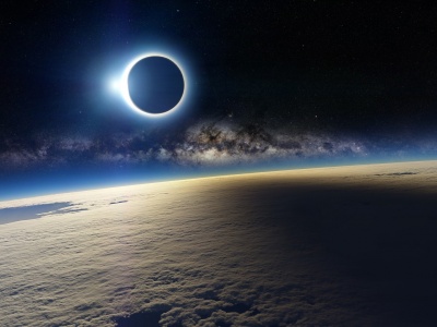 Eclipse From Space