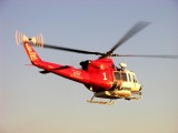Evening Sky Helicopter