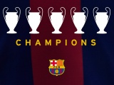 FC Barcelona 2015 Five UCL Champions