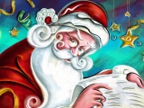 Festive New Year Santa Claus