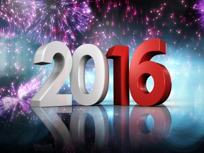 Fireworks Happy New Year 2016