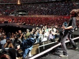 Foo Fighters Scene Stadium Concert Fans