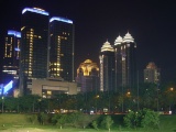 Jakarta City Night View Indonesia