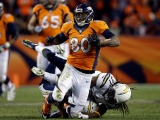 Julius Thomas Is Tackled By Addae